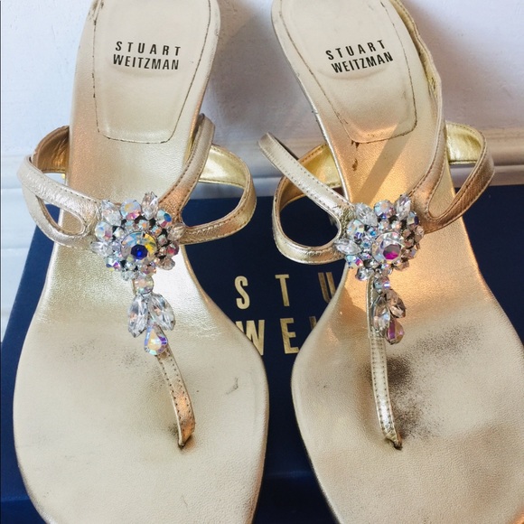 Stuart Wietzman Evening Gold Sandler’s - Picture 1 of 5